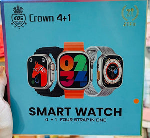 Ultra Smart Watch 4 in 1