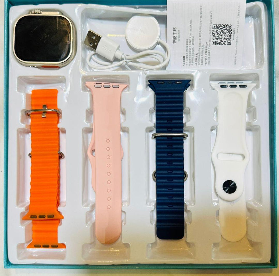 Ultra Smart Watch 4 in 1