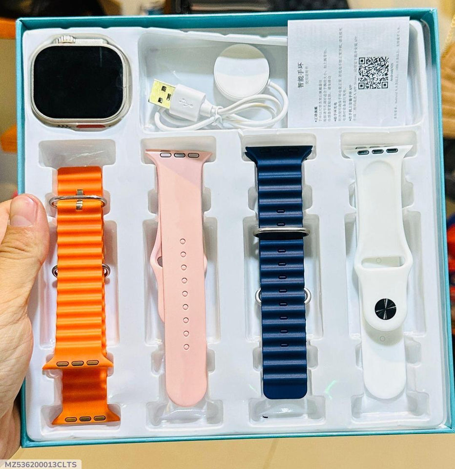 Ultra Smart Watch 4 in 1