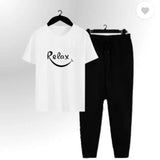 2 Pcs Men's Printed Track Suit