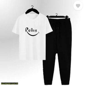 2 Pcs Men's Printed Track Suit