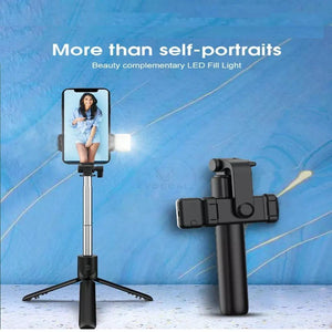 Selfi Stick With LED Light