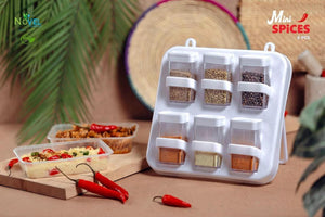 Spices Rack - 6 Pcs Kitchen Organizer