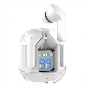 Stylish Clear Case Earbuds