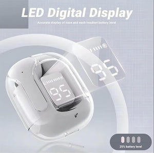 Stylish Clear Case Earbuds